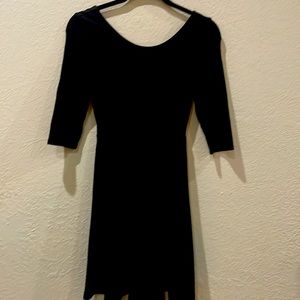 EUC EXPRESS BLACK DRESS SIZE XS LITTLE BLACK DRESS